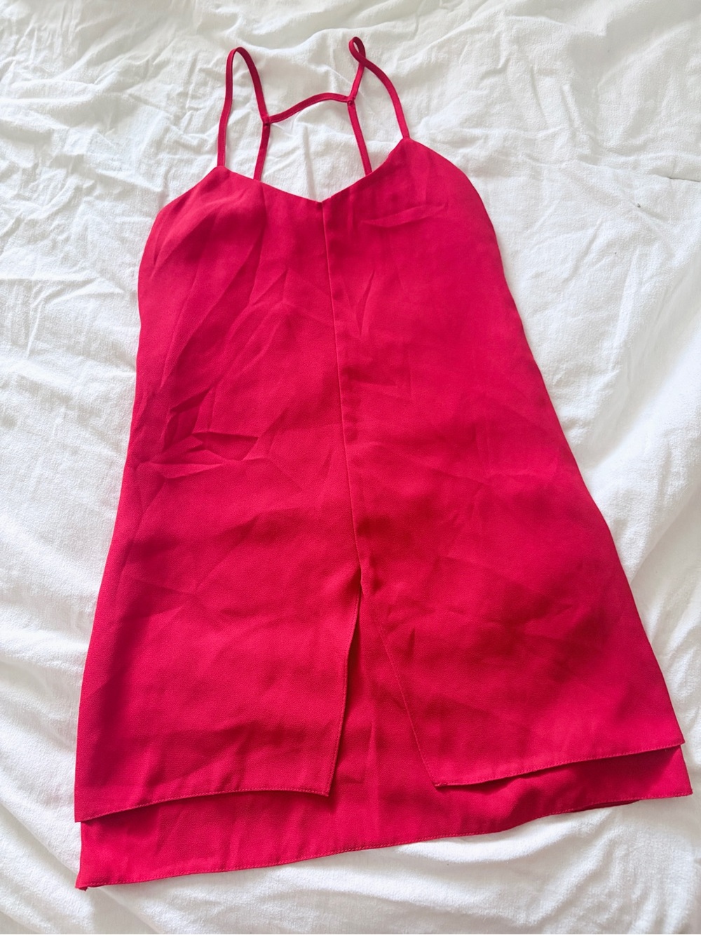 Topshop - mini red dress